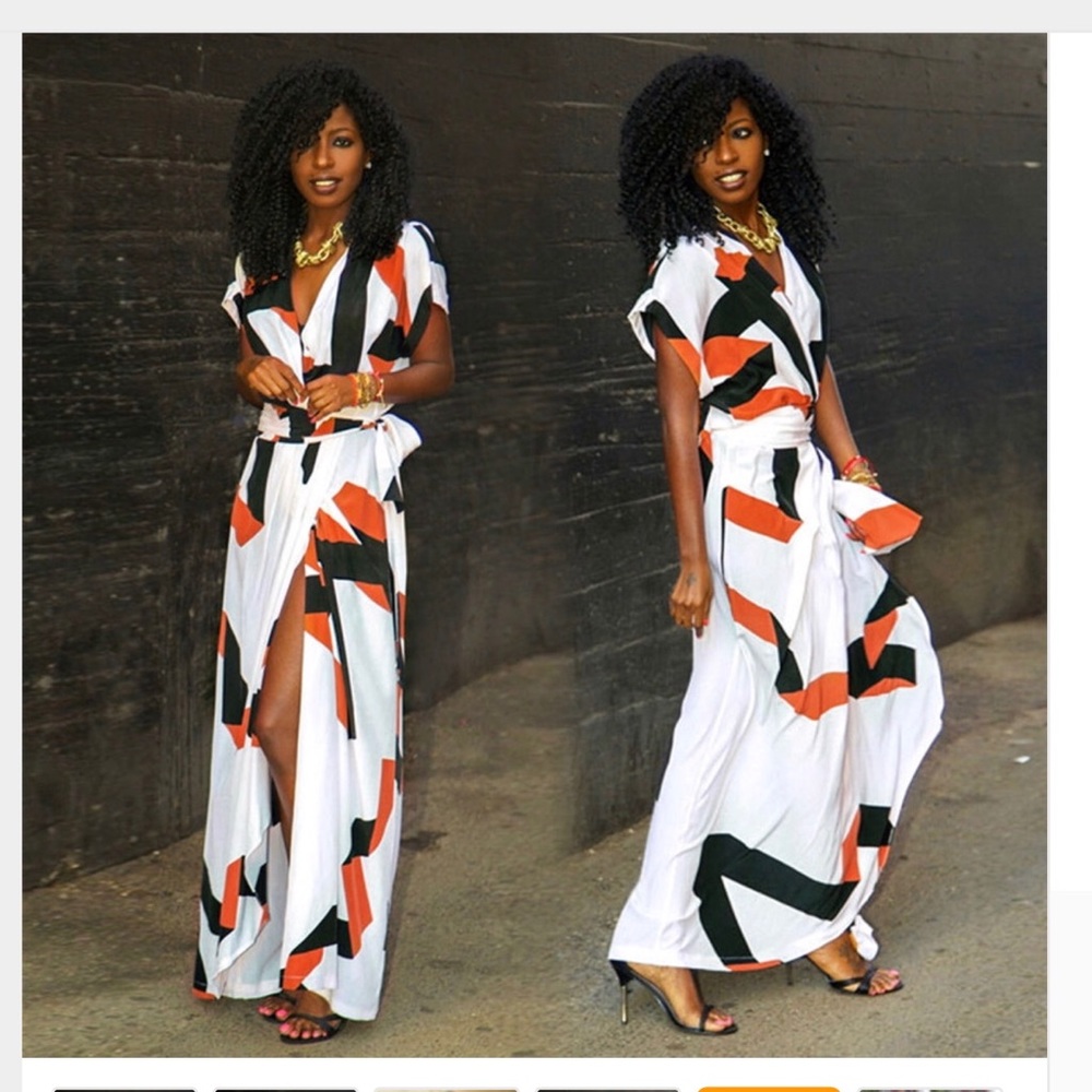 Summer wrap dress - Picture 4 of 5